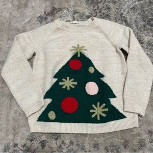 Girls holiday sweater. Size 6/7